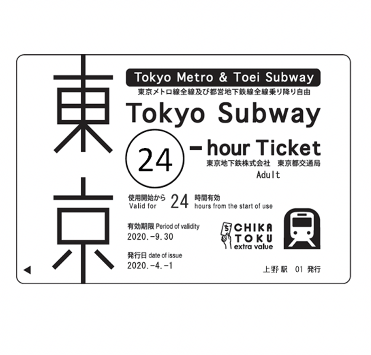 Combo Ticket - Sunshine Aquarium Admission Ticket + Tokyo Subway Ticket (24 Hour Ticket)
